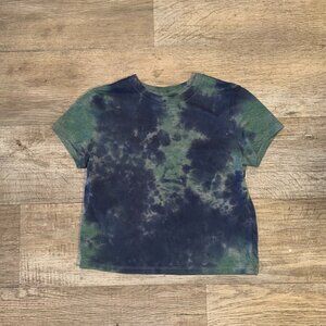Wild Fable Tie Dye Crop Top T Shirt